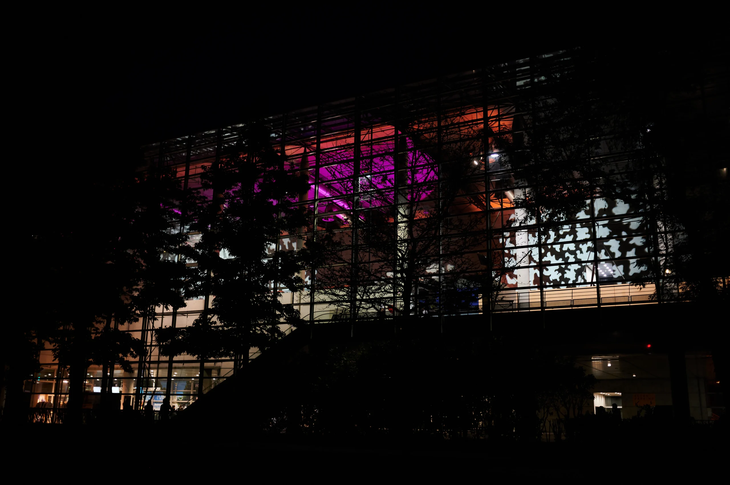 Habillage LED intérieur marquage lumineux Québec convention Centre des congrès · INNOV'events
