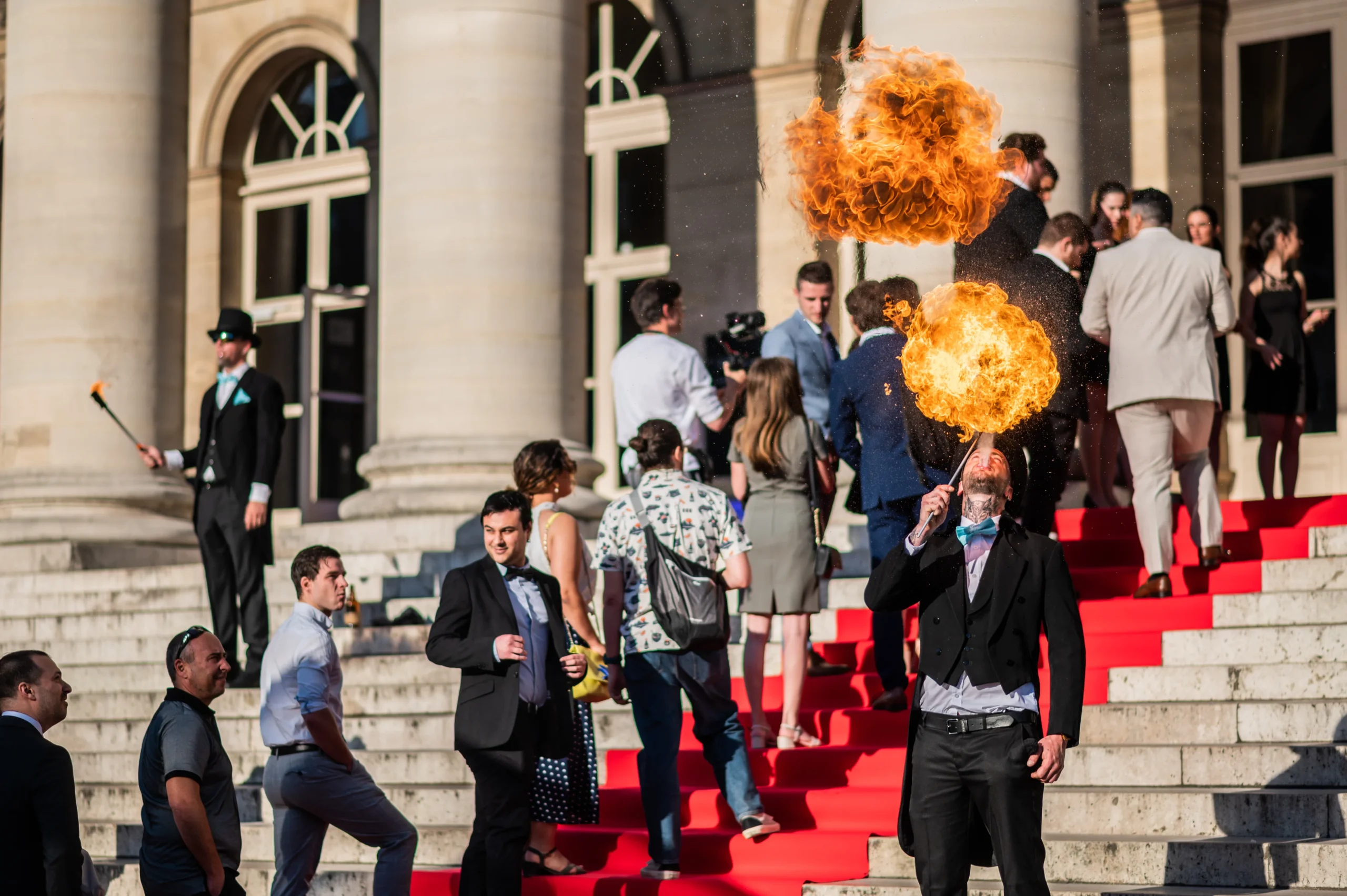 Fireworks event venue in Laval with river view · INNOV'events