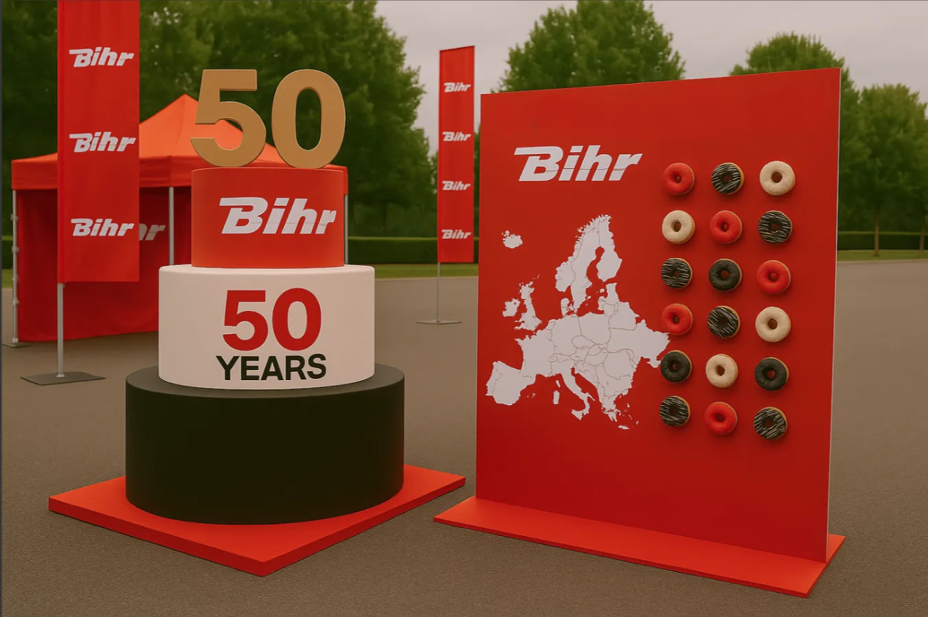 Lightweight signage promotional materials in Laval · INNOV'events