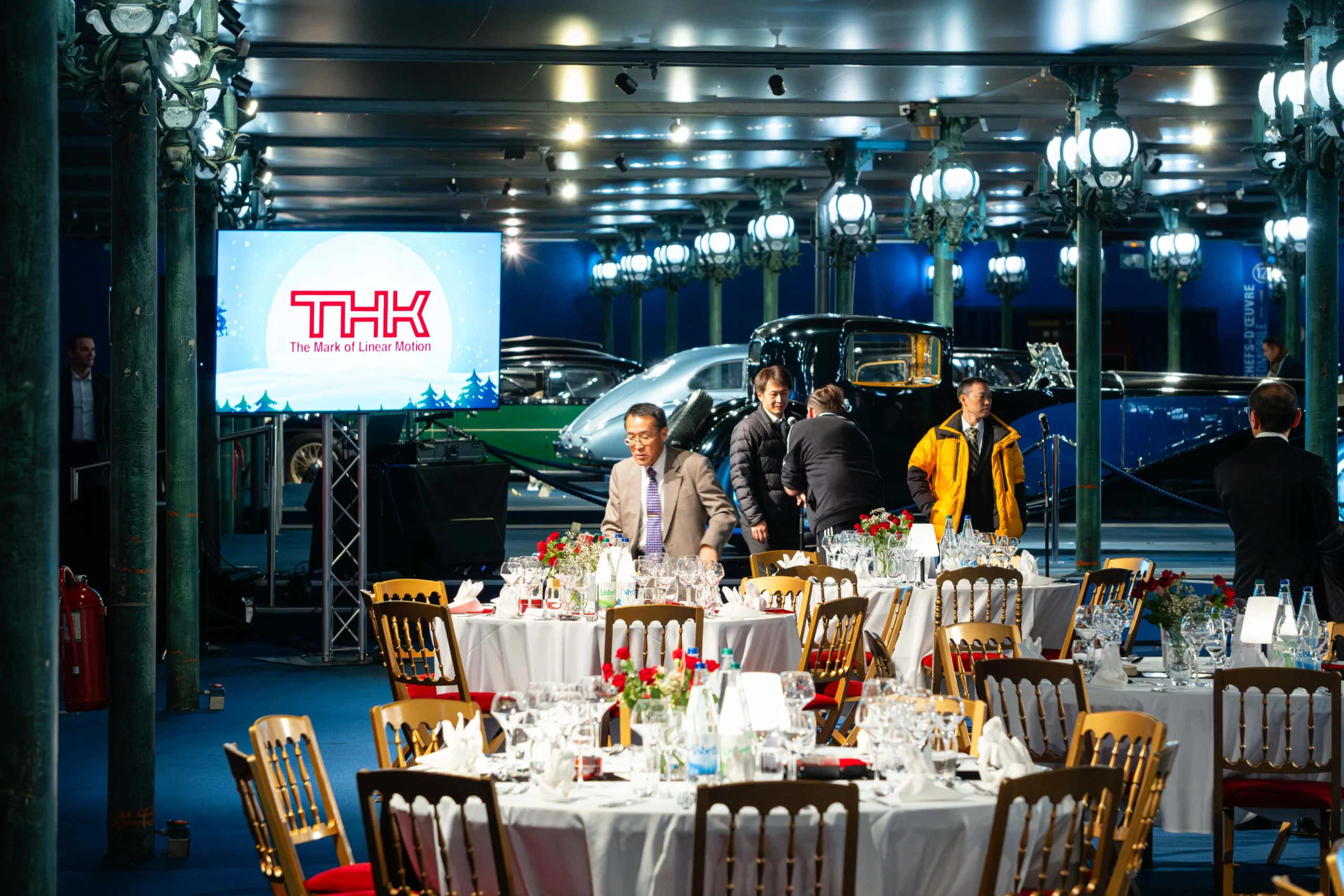 table d'honneur entreprise