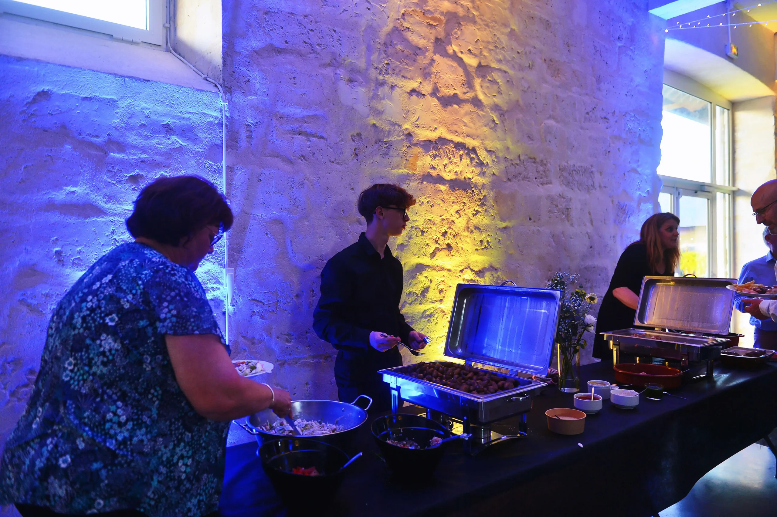 Service traiteur événementiel Trois-Rivières buffet fleuve Saint-Laurent Parc portuaire · INNOV'events