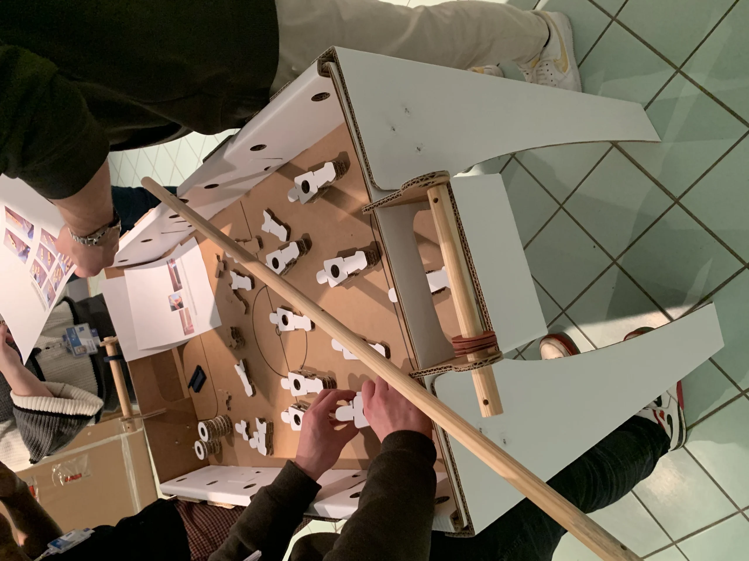 Corporate foosball build Laval evening awards ceremony teams · INNOV'events
