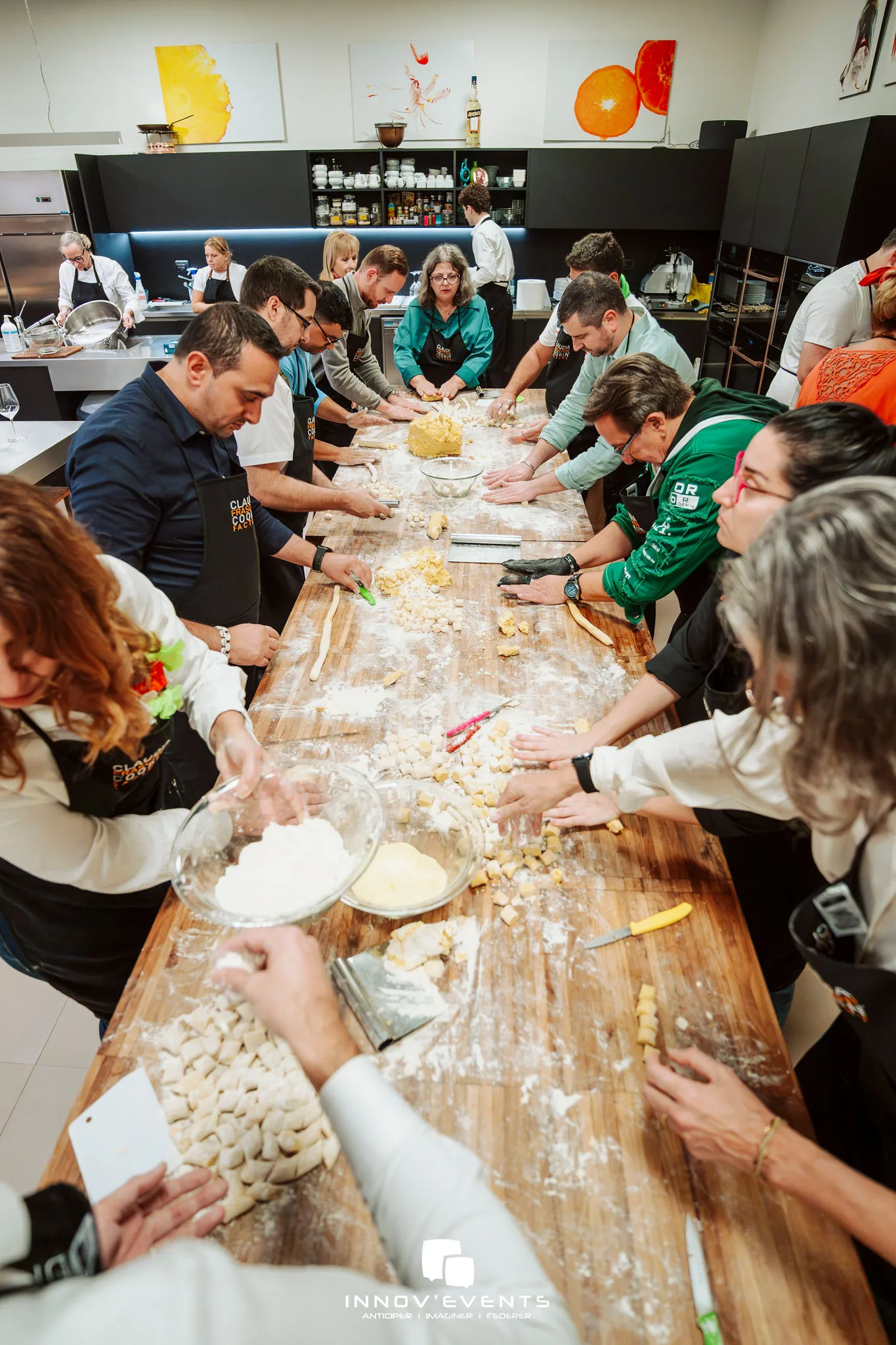 Atelier culinaire corporatif Trois-Rivières équipes en compétition cuisine · INNOV'events organisation d'événements