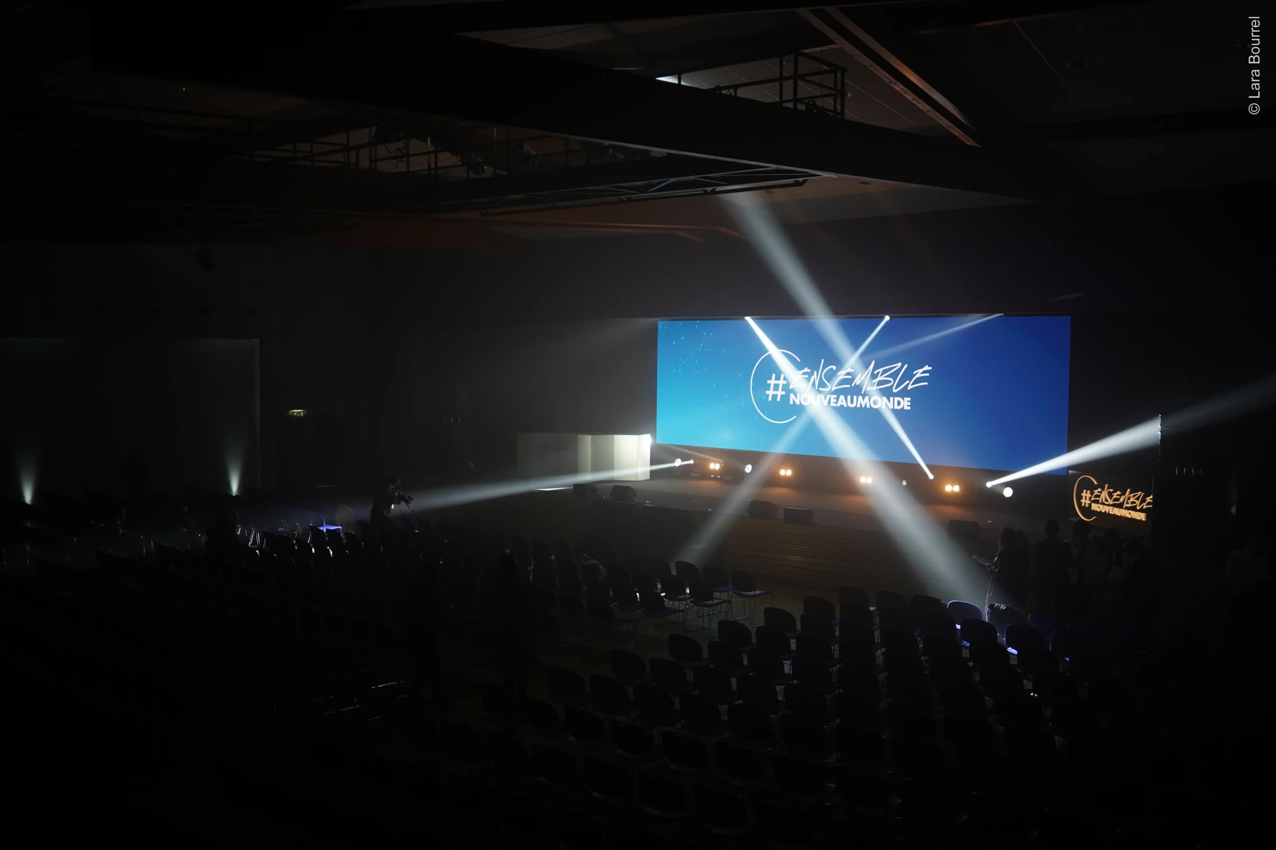 Audiovisual production Laval scenic lighting management Centre de congrès · INNOV'events